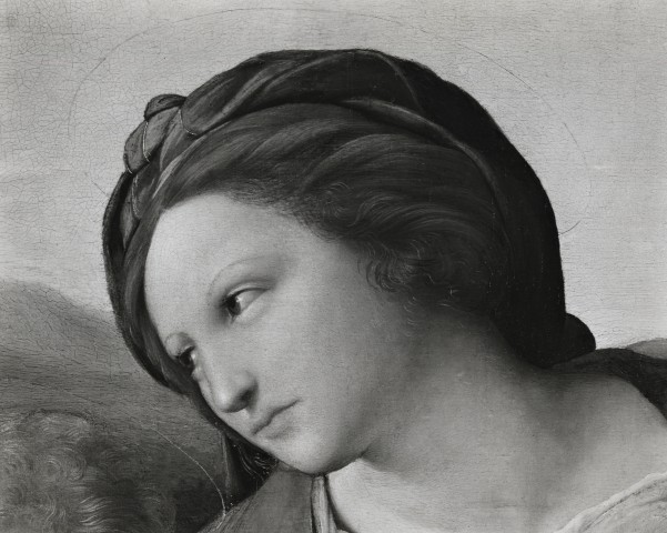 National Gallery of Art, Washington — Raphael. Umbrian. The Alba Madonna. Mellon Collection 1937 — particolare